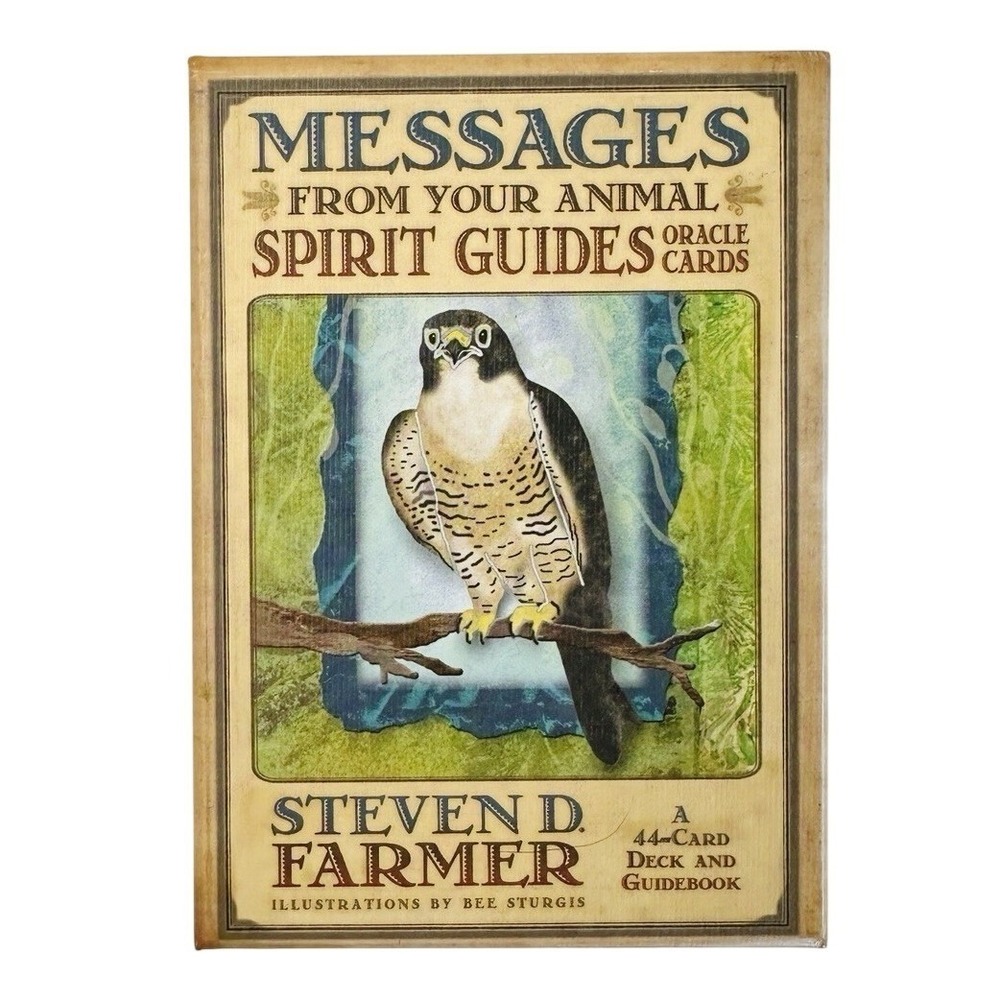 Messages From Your Animal Spirit Guide Oracle Cards Deck Guidebook Steven Farmer